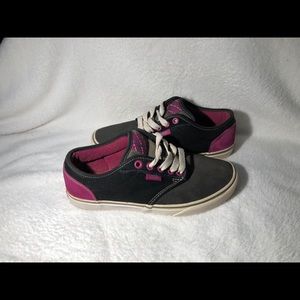Pink and Gray Vans